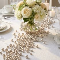 Prodotto Perle decorative brillanti 4mm - 8mm Champagne 1l