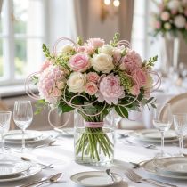 Prodotto Filo per stoppino Glamour Rosa/Argento con filo 33m