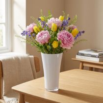 Prodotto Vaso “Fizzy” Ø13,5 cm H20,5 cm bianco 1 pz