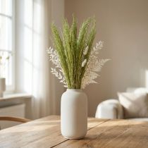 Prodotto Erba Piegata Agrostis Capillaris Erba Secca Verde 65 cm 80 g