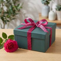 Prodotto Nastro decorativo con stampa leopardata, rosa, 15 mm x 18 m