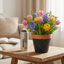 Prodotto Vernice spray effetto granito vernice spray Montana Black 400ml