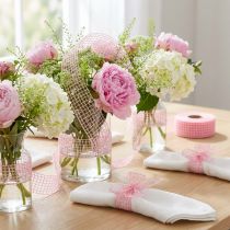 Prodotto Nastro a griglia 4,5 cm x 10 m rosa