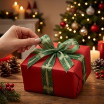 Prodotto Nastro regalo con fiocchi per idee creative, 25 mm x 18 m