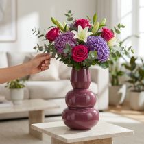Prodotto Vaso dal design moderno per arredare e decorare con stile la stanza, 29 cm