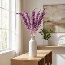 Prodotto Fiori secchi tinti di amaranto Per la decorazione moderna della casa 100 cm, 5 pezzi