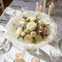Prodotto Bracciale per bouquet - accessorio elegante per composizioni floreali perfette - 20 cm, 8 pezzi