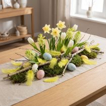 Prodotto Piume di uccello gialle per piume decorative artigianali 5 cm - 10 cm 20 g
