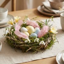 Prodotto Piume di uccelli artigianali in piume rosa primaverili Pasqua 20g