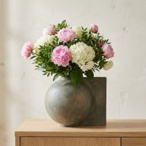 Prodotto Vaso decorativo in ceramica aspetto antico grigio bronzo 30×20×24 cm
