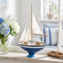 Prodotto Decorazione a forma di barca a vela per un carattere unico e un fascino marittimo in casa 54 cm