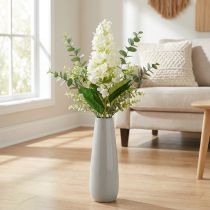 Prodotto Pannocchia Ortensia Crema Bianco Ortensia Artificiale Fiore di Seta 98 cm