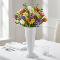 Prodotto Vaso “Szwed” bianco Ø13cm - 20cm, 1pz