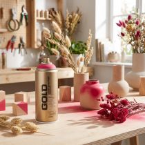 Prodotto Vernice spray color lampone per superfici e decorazioni, Montana Gold Red, 400 ml
