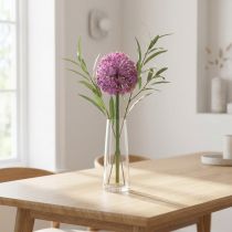 Prodotto Fiore di Allium artificiale, cipolla ornamentale, elegante decorazione per la stanza, 90 cm