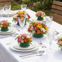 Prodotto Portacomposizioni floreali in schiuma mini decorazione 5 cm 12 pz