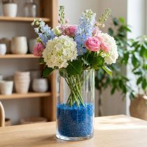 Prodotto Granuli decorativi pietre decorative blu scuro 2mm - 3mm 2kg