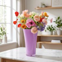Prodotto Vaso "Fizzy" Ø20cm H35cm Viola 1 pz