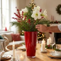 Prodotto Vaso “Fizzy” Ø20cm H35cm rosso 1 pz