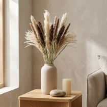 Prodotto Erbe secche in grappolo Floristica secca Mazzo secco H70cm