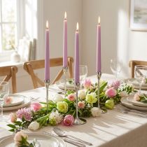 Prodotto Candele coniche Candele Wenzel lilla 250/23mm 12 pz
