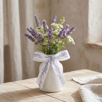 Prodotto Nastro decorativo nastro regalo estivo color lavanda 25 mm 18 m