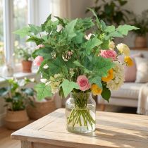 Prodotto Bouquet di edera accessori artificiali vincolanti pianta artificiale verde H50cm