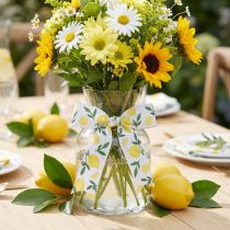 Prodotto Nastro regalo nastro decorativo decorazione limone estivo L40mm L20m