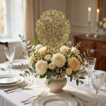 Prodotto Anniversario numero 95 Ø8cm 10 pezzi