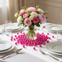 Prodotto Perline decorative Ø10mm rosa 115 pz