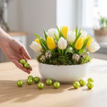 Prodotto Perline decorative Ø2cm verde mela 12 pz