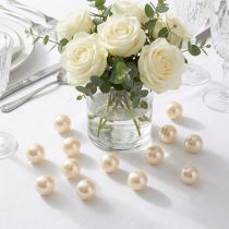 Prodotto Perline decorative Ø2cm champagne 12 pz
