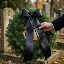 Prodotto Nastro regalo nastro nero da lutto 50 m varie misure