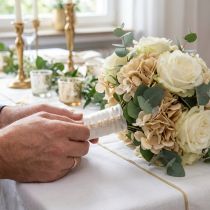 Prodotto Spilli con testa di perle champagne Ø20mm 90mm