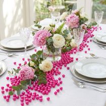 Prodotto Perline decorative rosa, Ø8mm, 250 pezzi