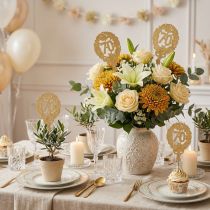 Prodotto Settantesimo anniversario, 12 cm, 10 pezzi
