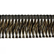 Prodotto Frangia bordo frangia capelli frange oro nero 4cm L25m