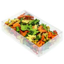 Prodotto Decorazione decorativa a forma di uccello e farfalla in legno colorato 2 cm 144 pz