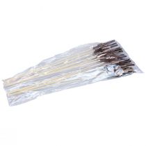 Prodotto Tappi per fiori decorazione primaverile decorazione uccello in legno 8×6 cm 12 pz