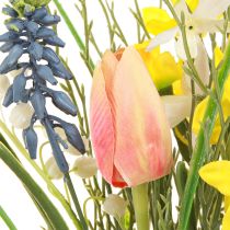 Prodotto Bouquet primaverile Bouquet di fiori artificiali Real Touch 36cm