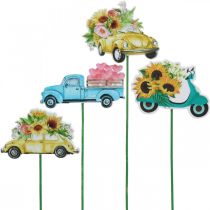 Prodotto Auto con picchetti da giardino, decorazione regalo patente di guida L24/24,5 cm 16 pezzi