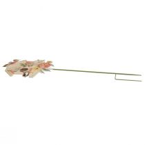 Prodotto Pali da giardino uccelli in metallo, picchetti per piante decorazione casetta per uccelli 76,5 cm
