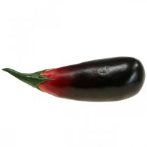 Decorazione vegetale melanzane manichino alimentare L20cm