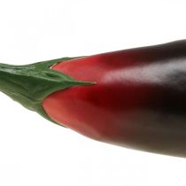 Decorazione vegetale melanzane manichino alimentare L20cm