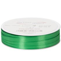 Prodotto Nastro regalo e decorativo, nastro in taffetà verde, larghezza 10 mm, lunghezza 50 m