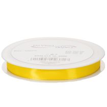 Prodotto Nastro regalo e decorativo, nastro in taffetà, 15 mm x 50 m, giallo
