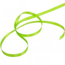 Prodotto Nastro decorativo nastro regalo verde chiaro 6mm 50m