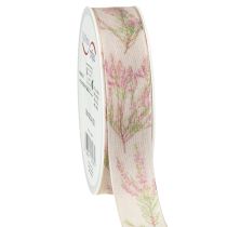 Prodotto Nastro regalo nastro nastro in tessuto erica autunnale 25mm 20m