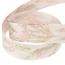 Prodotto Nastro regalo nastro nastro in tessuto erica autunnale 25mm 20m