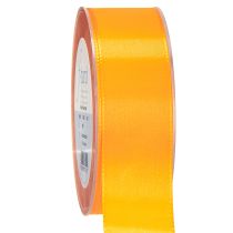Prodotto Nastro regalo decorativo nastro di seta arancione 40mm 50m